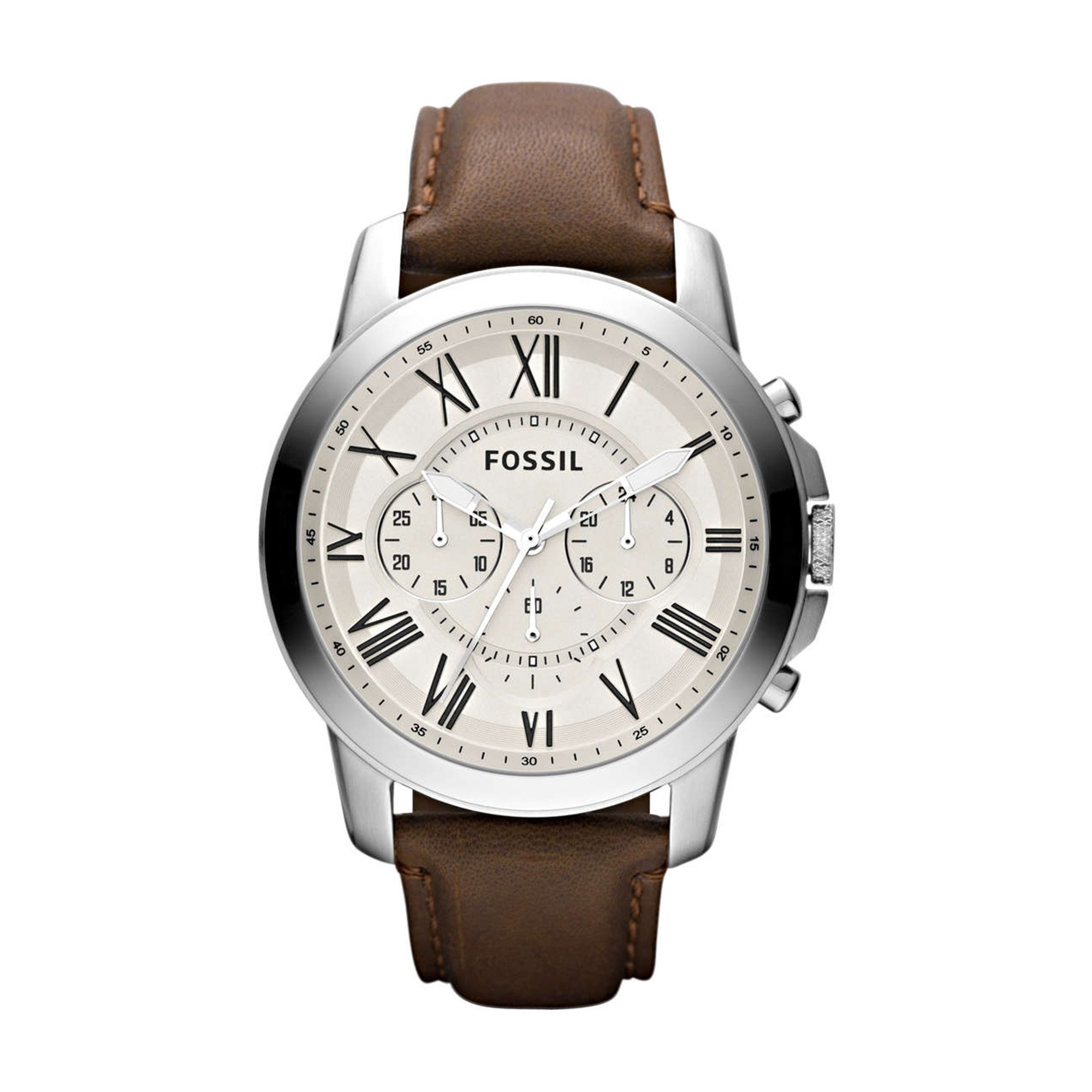 Fossil Grant Chronograph Beige Dial Mens Watch - FS4735 (B00AMWDOEK) Amazon Price History, Amazon Price Tracker