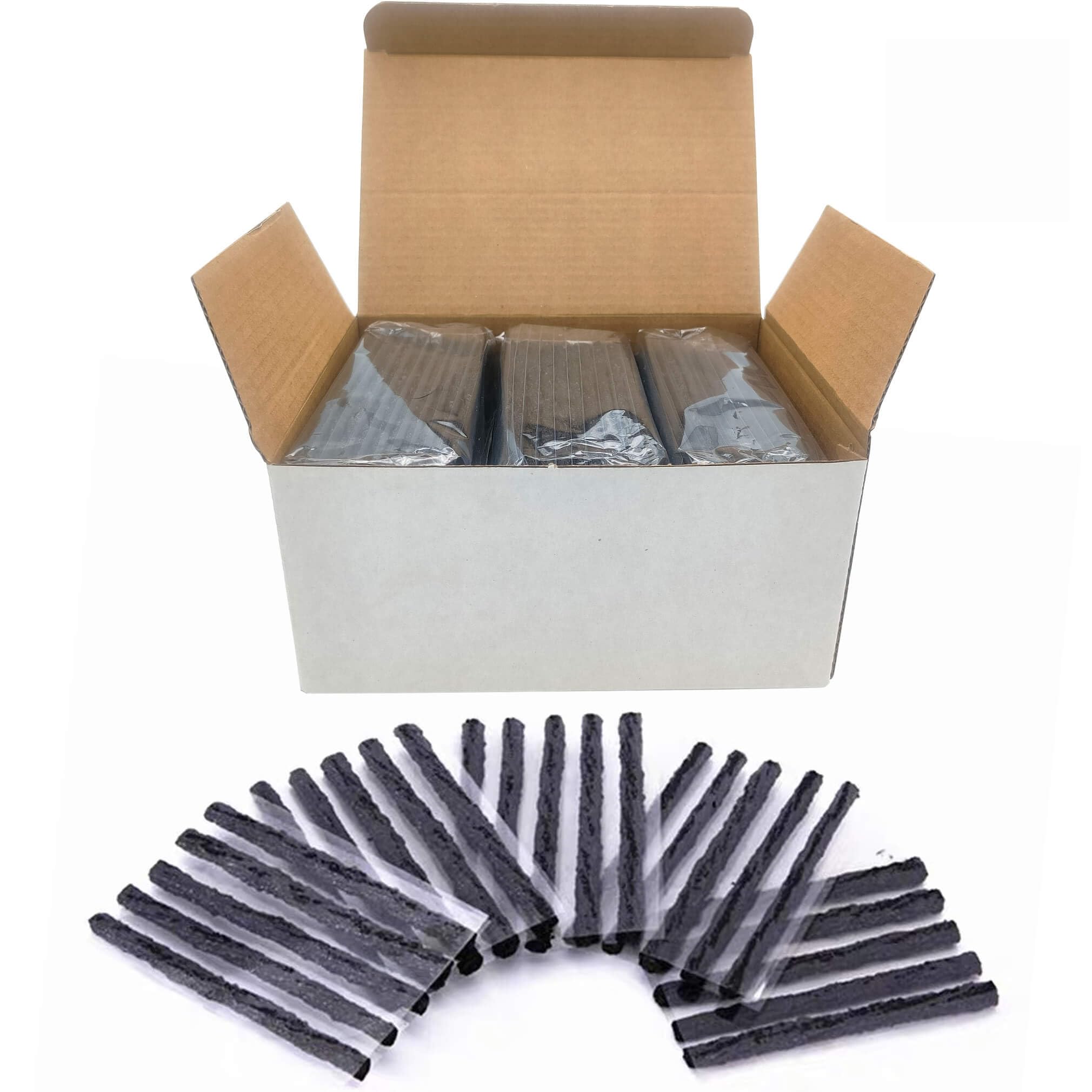 Reifenstecker, strapazierfähig, 10,2 cm, 150 Stück. Reifenreparatursaiten für Reifenreparatur sind geeignet für schlauchlose Reifen, Auto, leichte LKWs, Motorrad, ATV, UTV. usw