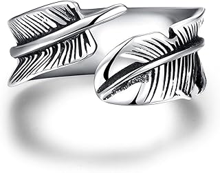 Feather Ring Sturdy Durable Men Ring,for Men