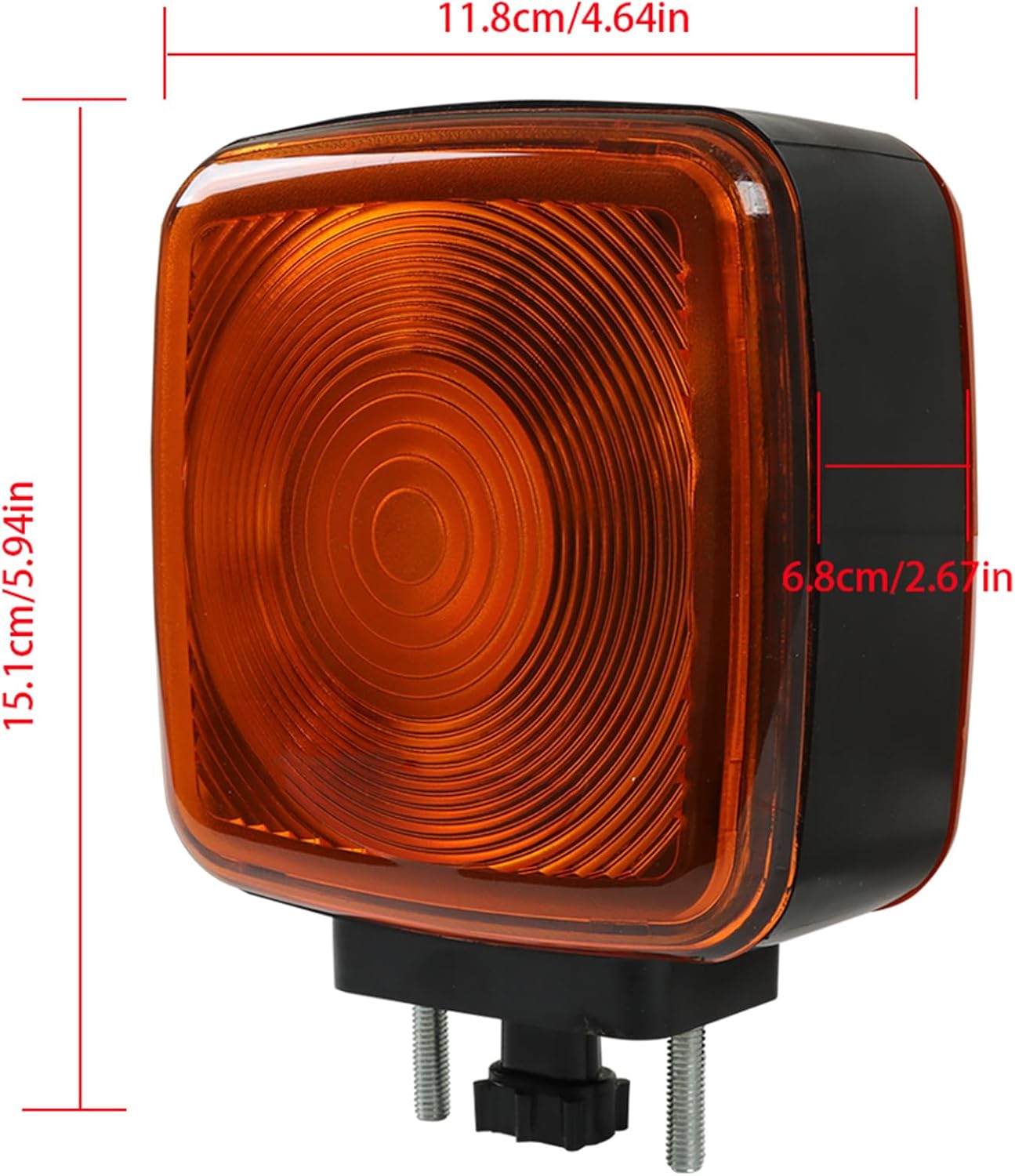 WFLNHB Driver or Passenger Side Front Turn Signal Light Assembly Replacement for Kodiak C4500 1990-2009 69997 15148648 15565531