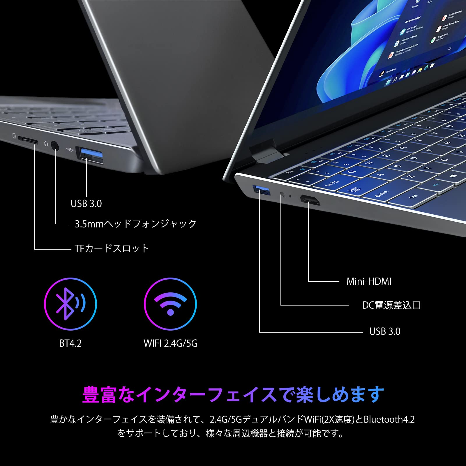 Amazon.co.jp: ノートパソコン 15.6インチ CPU N5095 16GB RAM 256GB