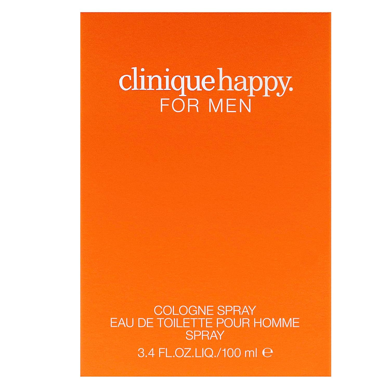 Happy by Clinique for Men Cologne 3.4 Fl Oz (Pack of 1)