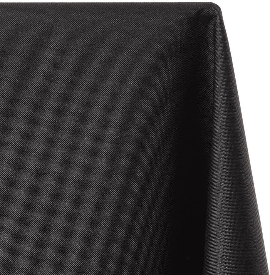Ottertex Canvas Fabric Waterproof Outdoor 60" Wide 600 Denier 15 Colors Sold by The Yard (5 Yard, Black)