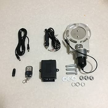 Amazon | 可変マフラー排気バルブ/マルチピッチ76mmパイプ用