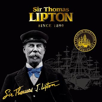 Official Sir Thomas Rippton Darjeelin Leaf Tea, 7.8 oz 220 g, Tea, Loose Leaf Tea, Gift, Bulk Buy, Large Capacity, Home Cafe, Relaxing, Guests, Cafes, Commercial Use