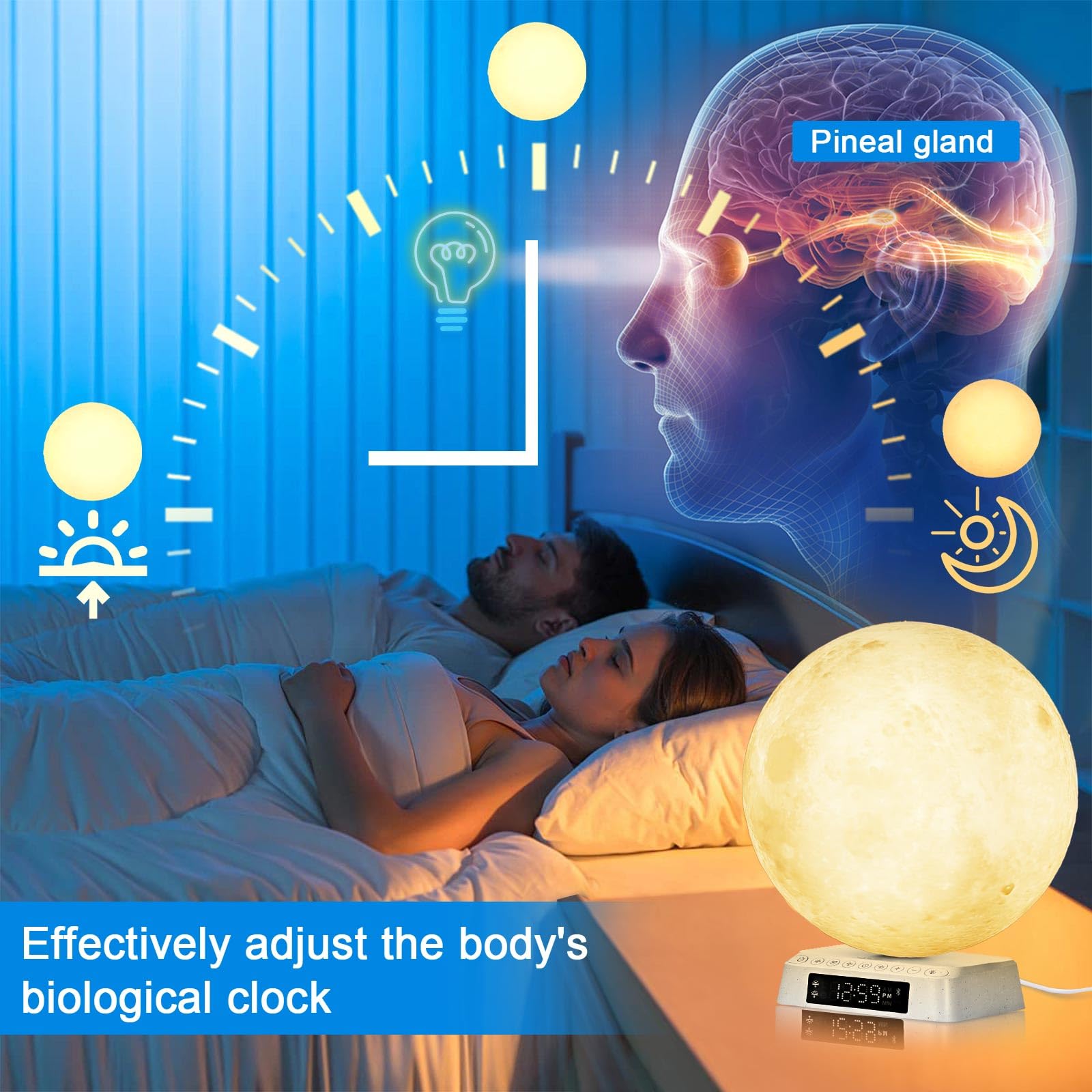 Inti Wake up Light Clock 光目覚まし Moonmoon Amazon.co.jp : moonmoon inti4s 光 目覚まし時計 ( ライト