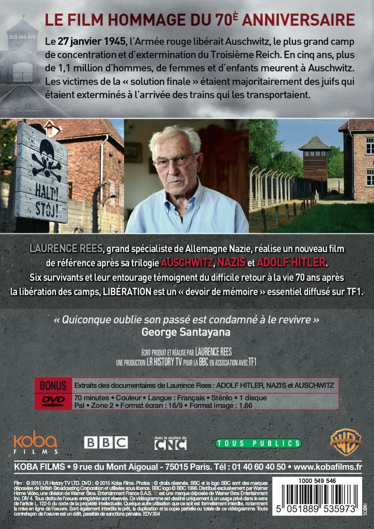 LIBÉRATION, LES SURVIVANTS DE LA SHOAH
