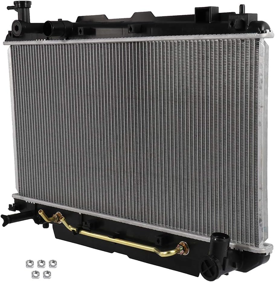 Automotive 2403 Replacement Aluminum Radiator for To-yota R-AV4 4door Sport Utility 2.4L 2004-2005 for To-yota R-AV4 4door Sport Utility 2L 2001-2003 KFKGF Front Complete Radiator