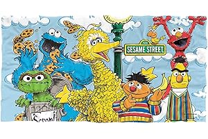 Trevco Sesame Street Elmo Beach Towel