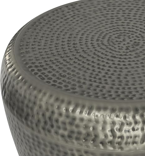 Miniatura 28 de SIMPLIHOME Preston - Mesa auxiliar de metal industrial moderna de 22 pulgadas de ancho en cobre antiguo, totalmente montada para la sala de estar y