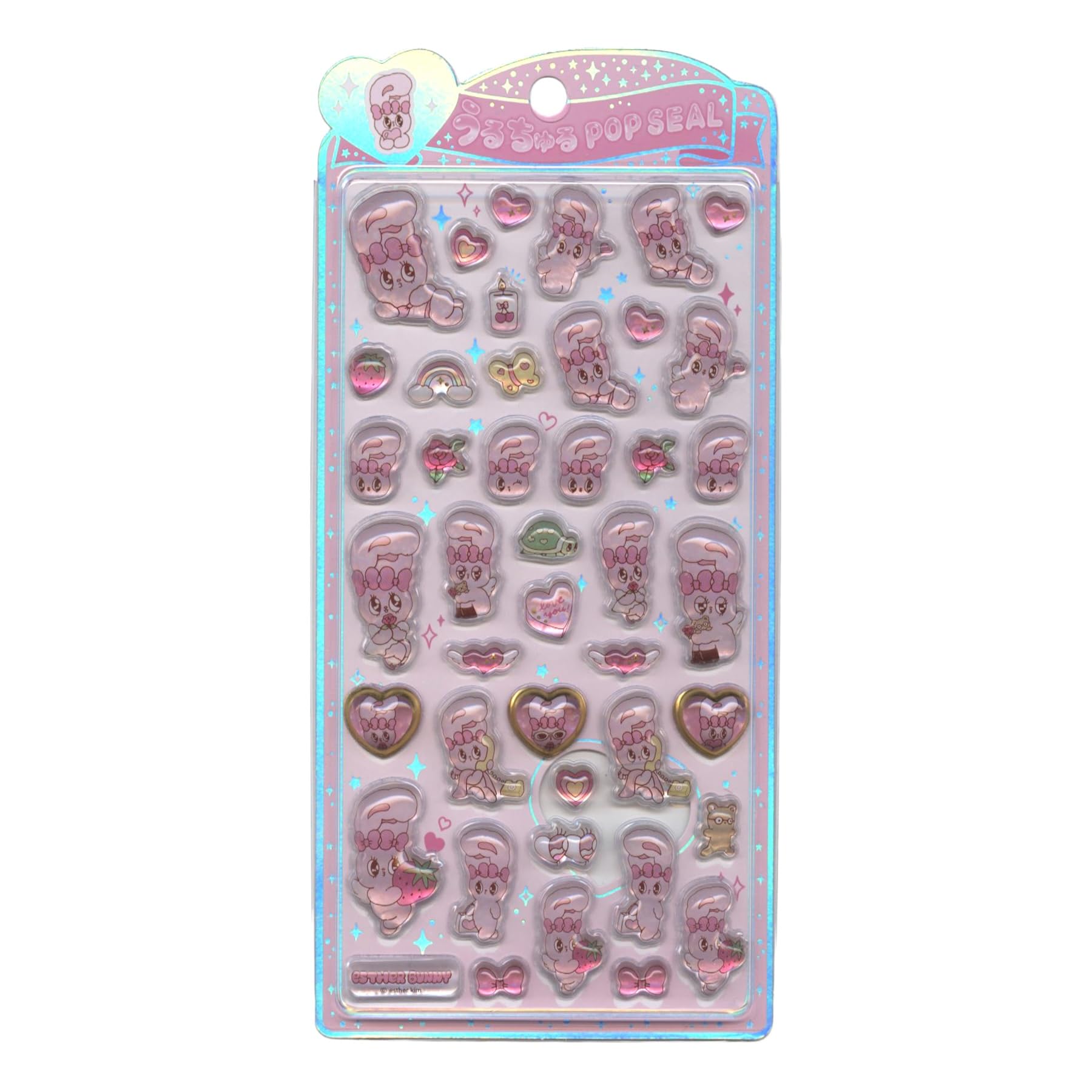 かし Amazon.co.jp: Cracks 135096 CRUX Silly Pop Sticker, Ester Bunny