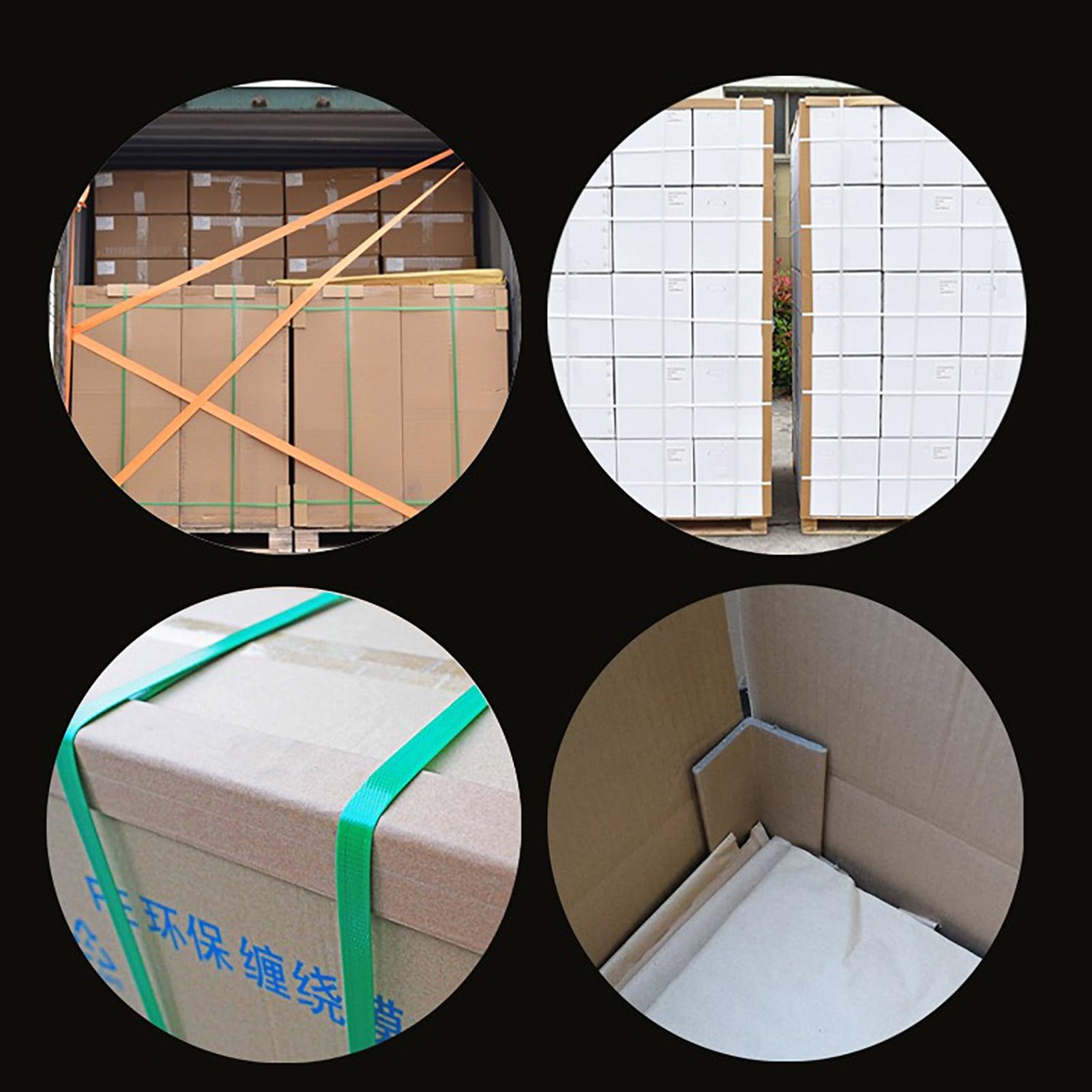 Eckenschutz aus Karton für Versand und Verpackung, verstellbare Kantenschutz für Umzugskartons, 100 Stück zur Schadensreduzierung