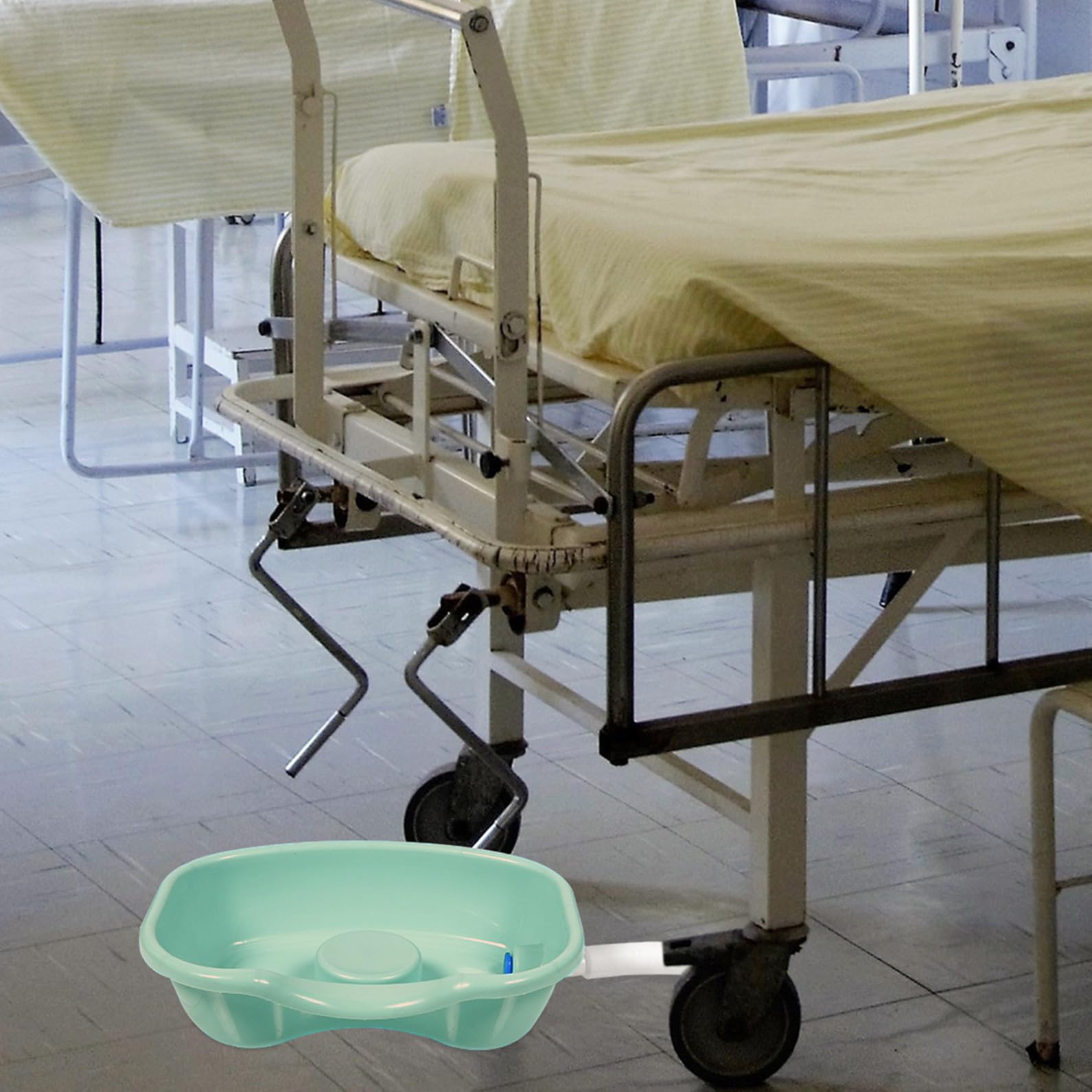 UPKOCH Lavatesta per Persone Costrette a Letto Grande, Bacinella Portatile per Chioma Design Ergonomico, Vasca Shampoo per Anziani, Donne Incinte e Assistenza Domiciliare