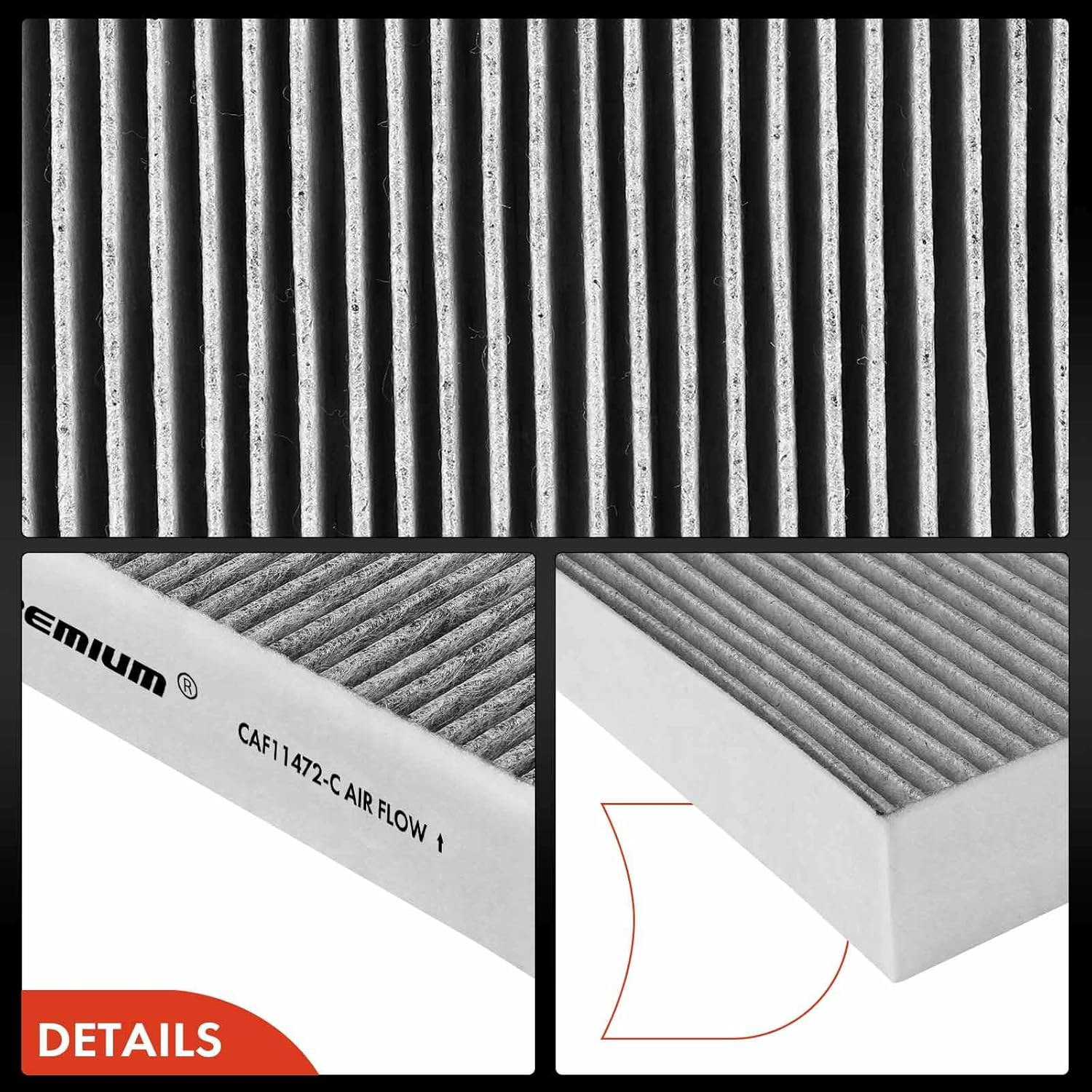 A-Premium 2-PC Engine & Cabin Air Filter with Activated Carbon Compatible with BMW 320i/320i xDrive 2013-2018, 328d 2014-2018, 328i/328i GT xDrive 2014-2016, 428i/428i Gran Coupe 2014-2016, 228i