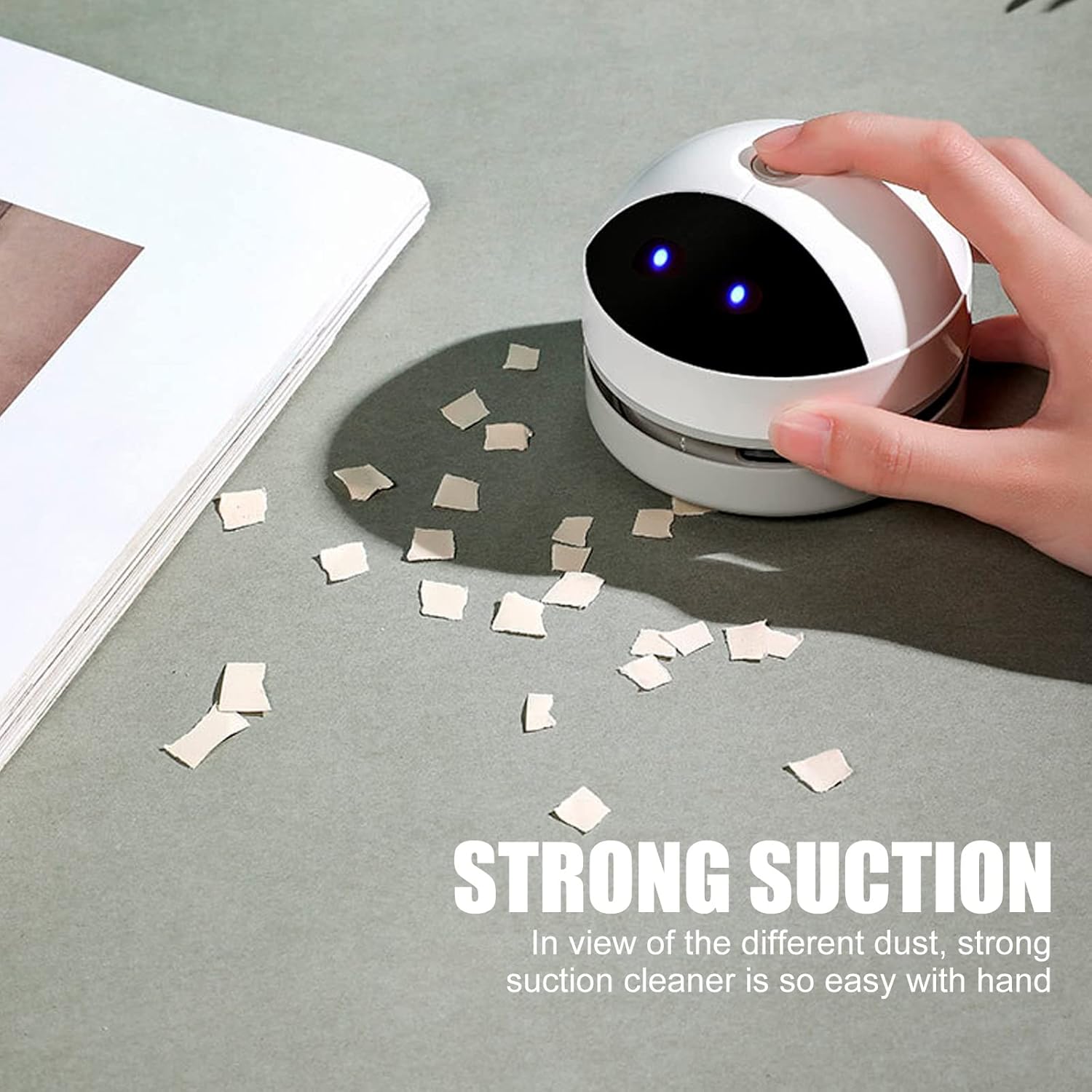 SPORWAY Mini Tischstaubsauger: Der perfekte Helfer für saubere Oberflächen!