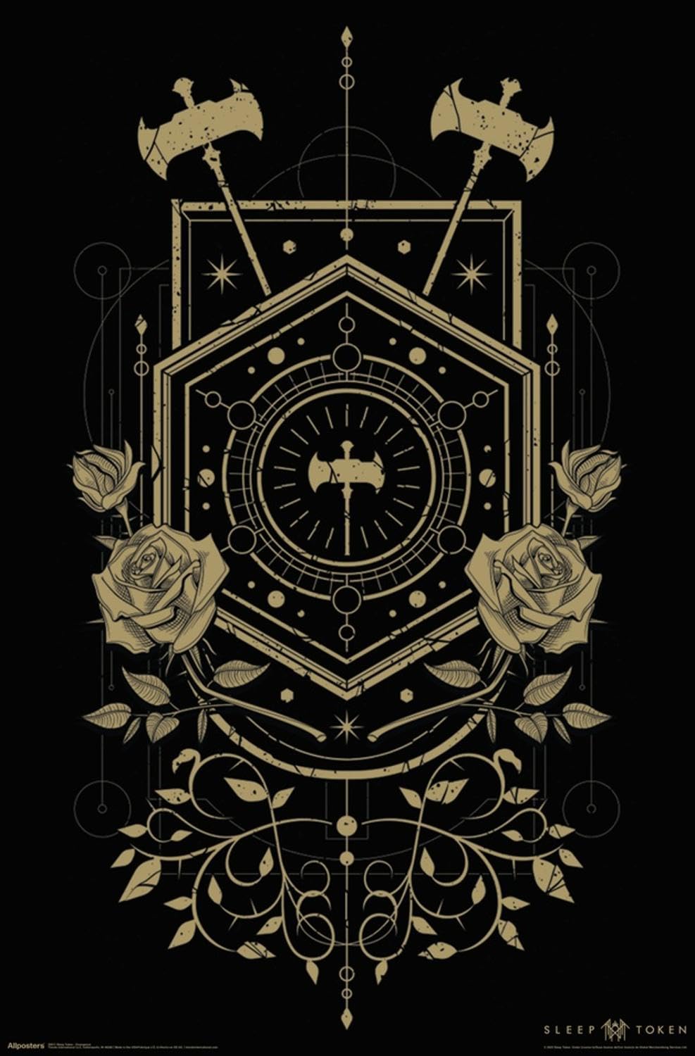 Amazon.com: Sleep Token - Emergence Wall Poster, 19L