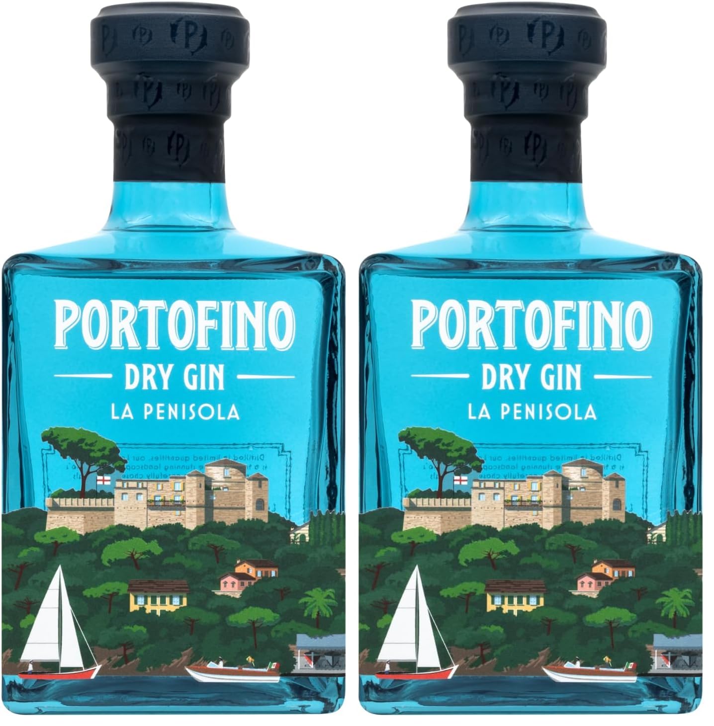 Portofino Dry Gin - La Penisola Edizione Limitata (Confezione da 2)