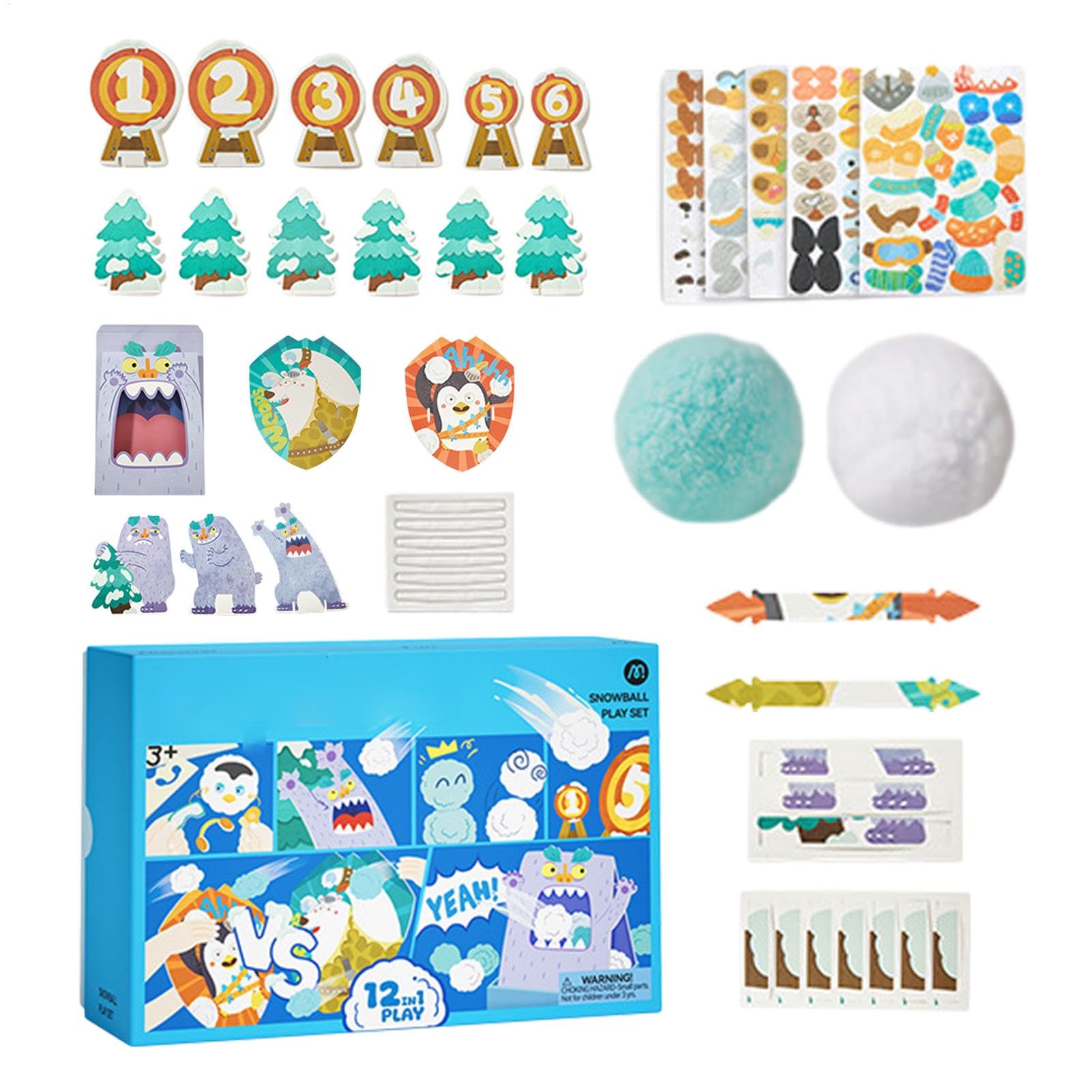 Juegos de lanzamiento de bolas de nieve para divertirse en familia durante las vacaciones