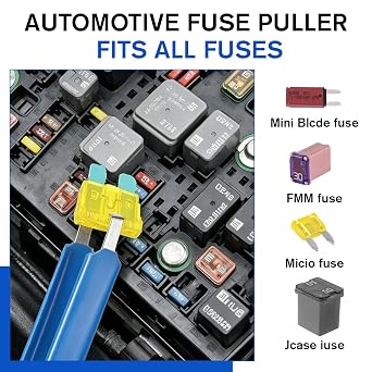 Fuse Puller Tool, Relay Puller Pliers, Car Fuse Remover Kit, Car Fuses Pullers Tools for Truck Motorcycle SUV Repair