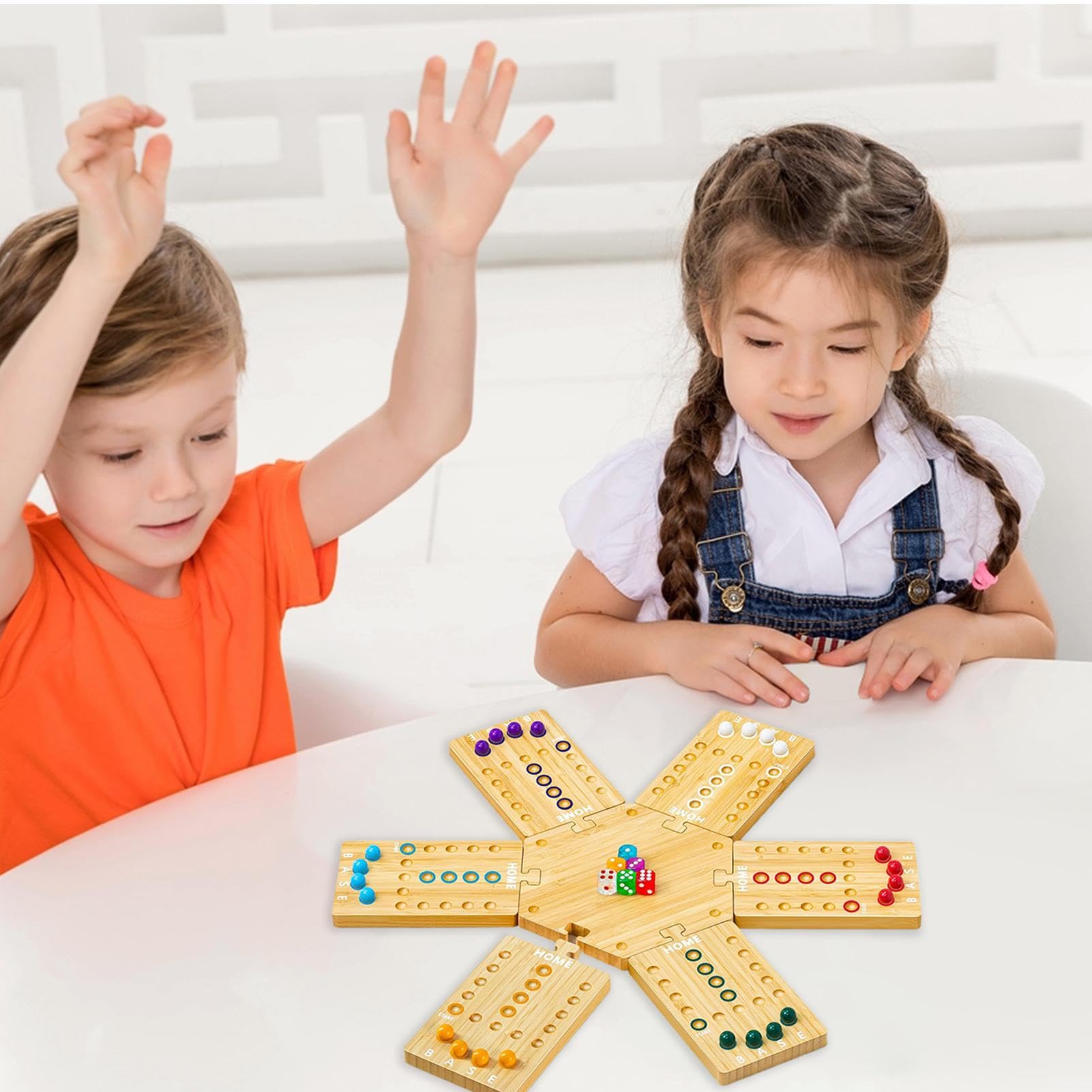 Gioco da tavolo per donne cinesi, gioco da tavolo in legno,Gioco di scacchi classico a doppia faccia | Vassoio da gioco da tavolo per feste in casa, viaggi, picnic scolastici