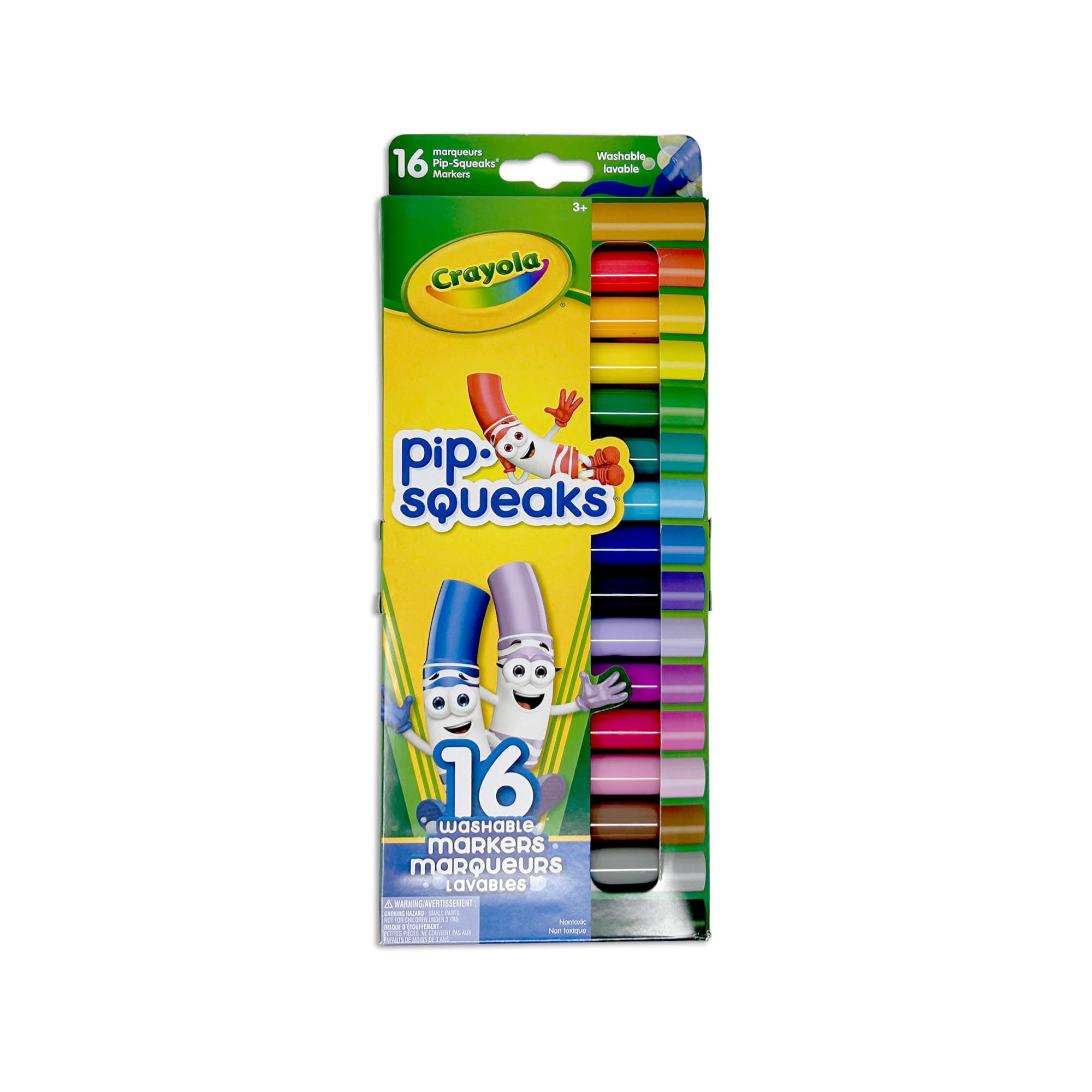 Crayola 16 Pip-Squeaks Broad Line Washable Markers