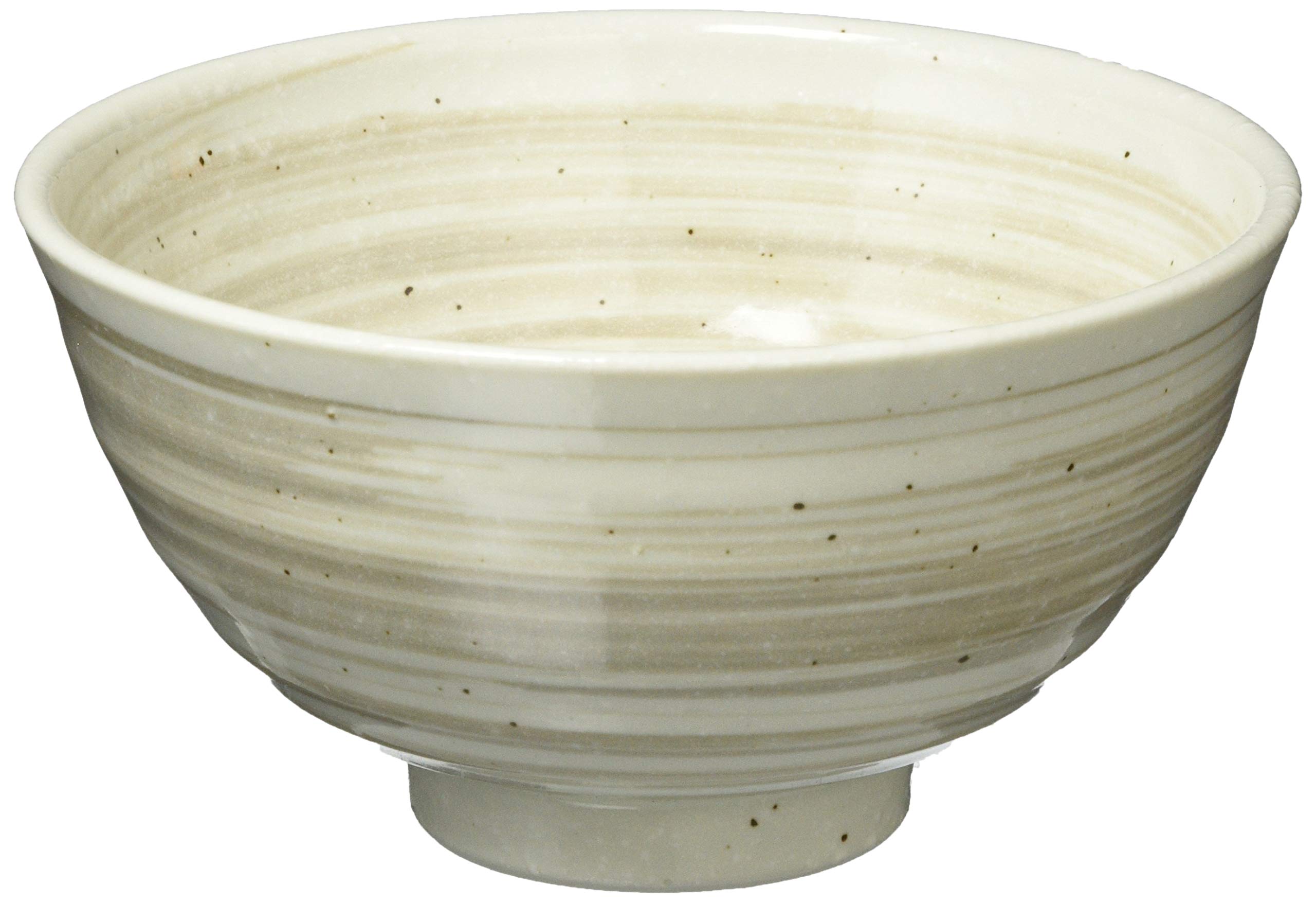 Mino Ware Ichikyu Powder Brushed Chawan Chazuke Bowl 133-61316 : Home & Kitchen
