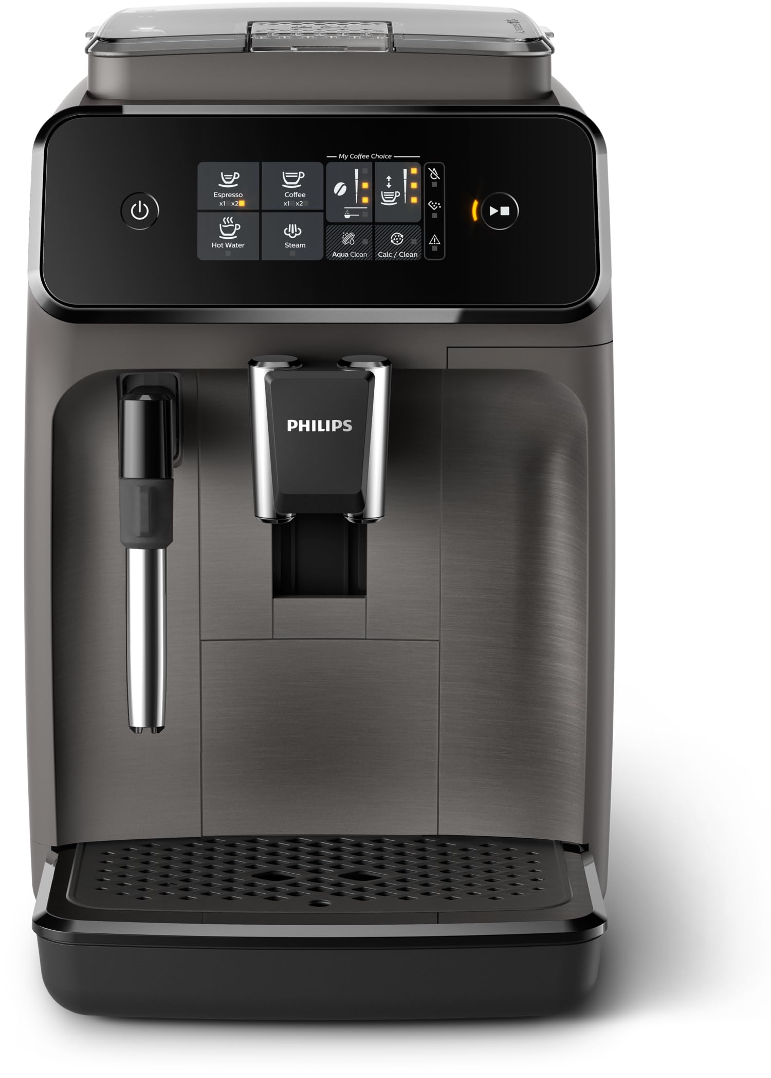 Philips EP1224/00 Macchina Caffè Espresso con Macinino - Touch Screen - Filtro AquaClean - Macinino Regolabile 12 Livelli