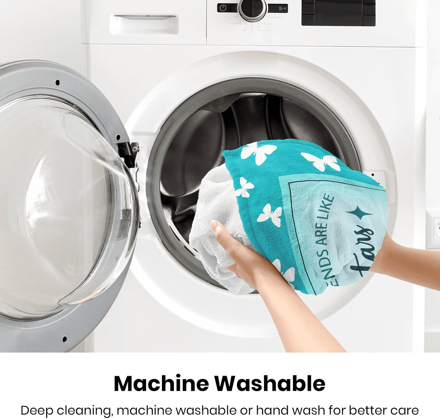 Best Friend Blanket 60"X50", Bestie Gifts for Women, Gift for Friends Women, Bestie Gift, Friends Birthday, Friendship Blanket - Image 8