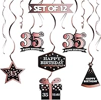 Vista 28 de LINGTEER - Serpentinas para fiesta de cumpleaños, 24