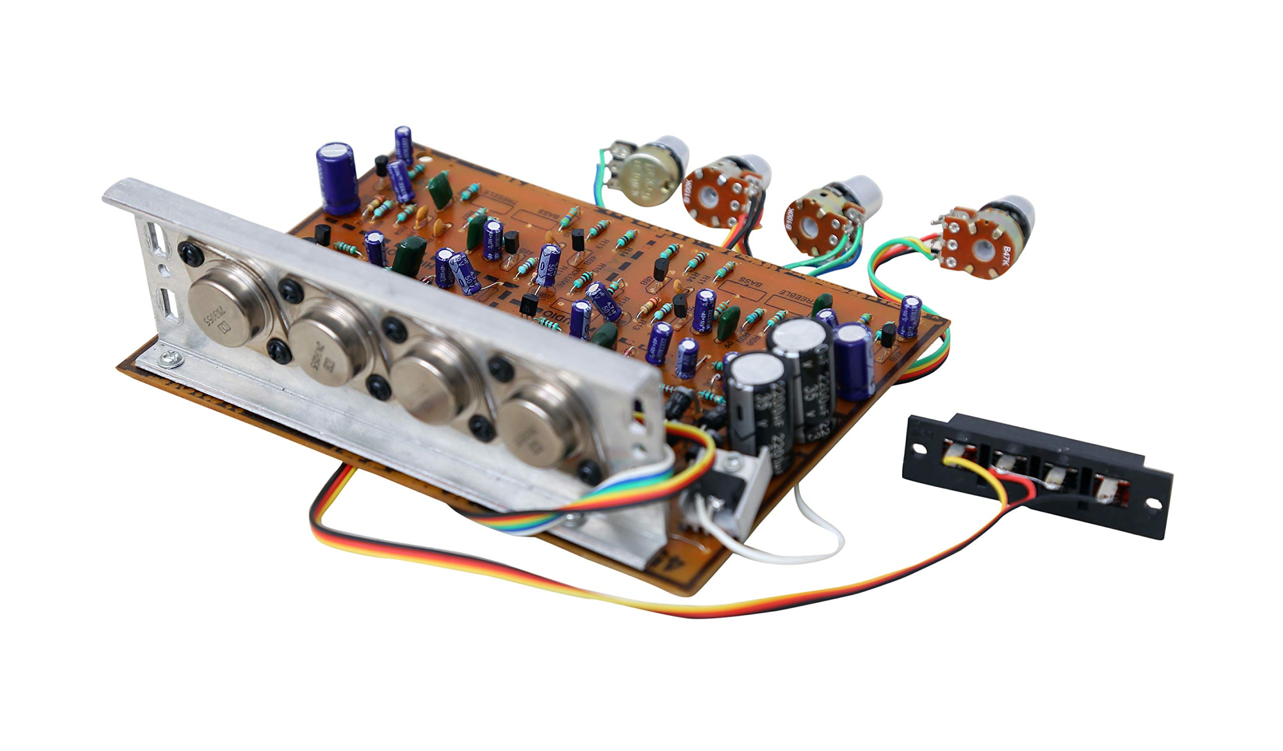 Barry John 300W DIY 2n3055 Transistor Stereo Audio Amplifier Board