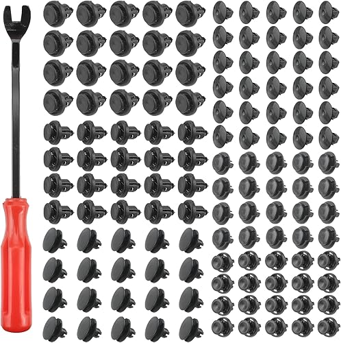 Miniatura 3 de Topkidame 131 clips de retención de revestimiento de guardabarros 6 en 1 90682-SEA-003, sujetadores de parachoques delantero 91512-SX0-003, remaches