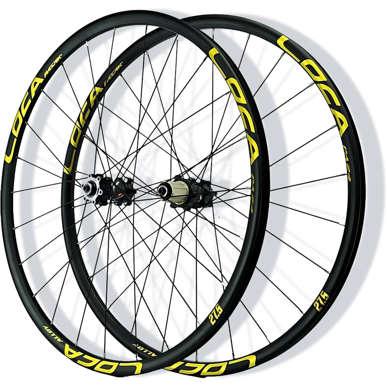 26/27,5/29 Zoll Mountainbike-Laufradsatz Schnellspann-Vorder- Und Hinterräder Aluminiumlegierungsfelgen Scheibenbremse 24H Naben Für 8/9/10/11/12 Gänge