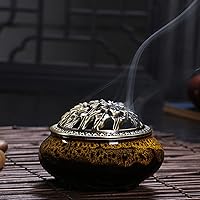 Vista 8 de Cerámica de la decoración casera de incienso palitos o conos quemador de porcelana incienso titular