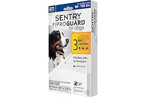 SENTRY Fiproguard Flea and Tick Prevention for Dogs