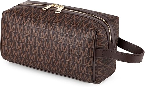 M MOTIKUL Neceser para mujer bolsa de maquillaje de lujo para hombre bolsa de afeitado de moda bolsa de cosméticos de viaje kits de cosméticos de