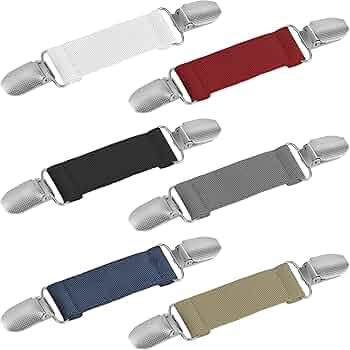 Kryzalite 2 Pièces Pince à Cintre, Pinces à Robe, Pince à Dos, Pinces à Chemise, Pinces à écharpe Pour Femme, Pince à Serrer La Taille, Pince à Vêtements (or Et Argent