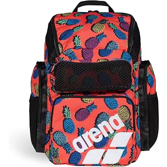 Arena One Go Backpack Swimming Pool Bag 45 Litres Pineapple