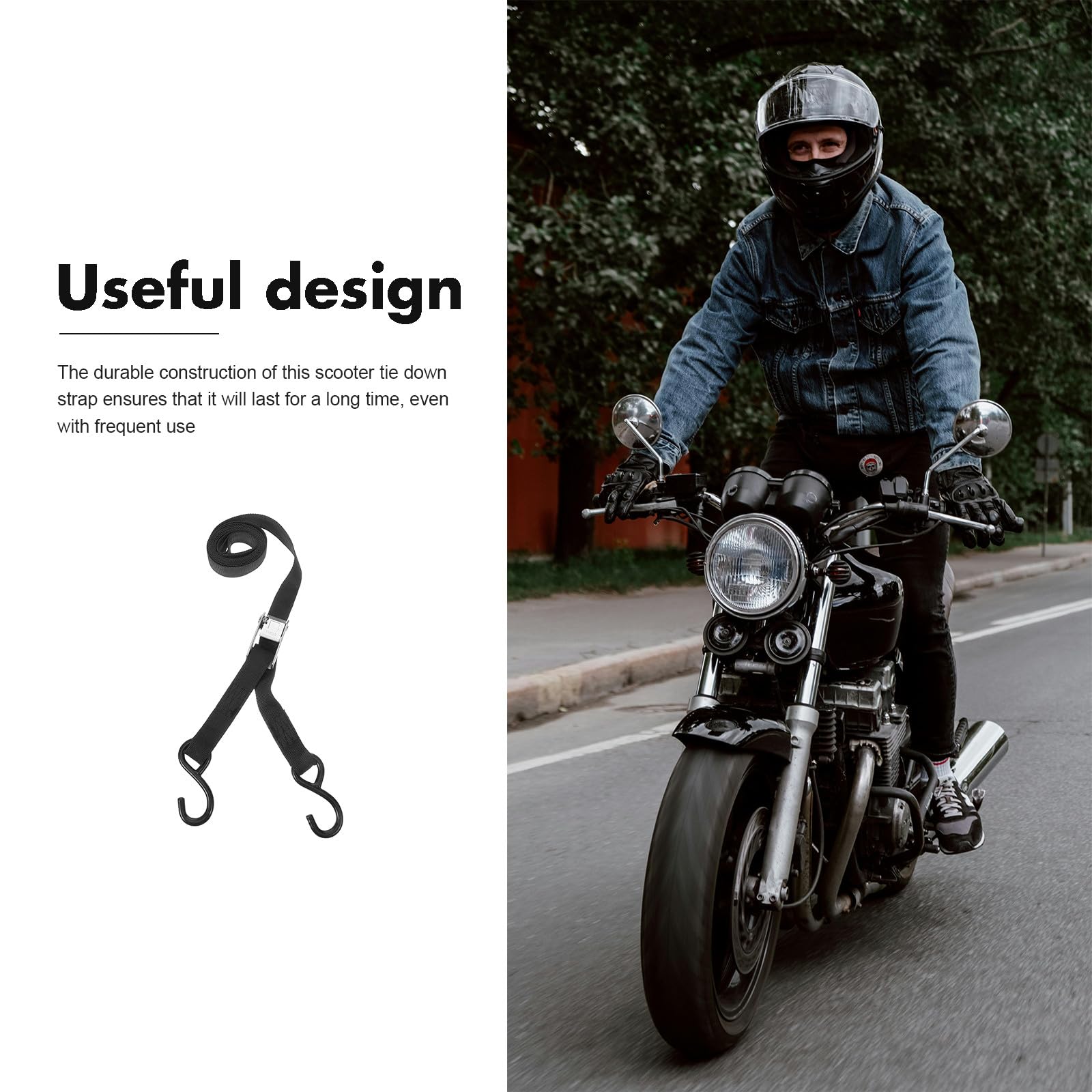 Healeved 2 Stück Spanngurte aus Polyester mit Klemmschloss 2m Lang Motorrad und Roller Befestigungsgurte Hochbelastbar für E Bikes Gepäck und Fahrradtransport