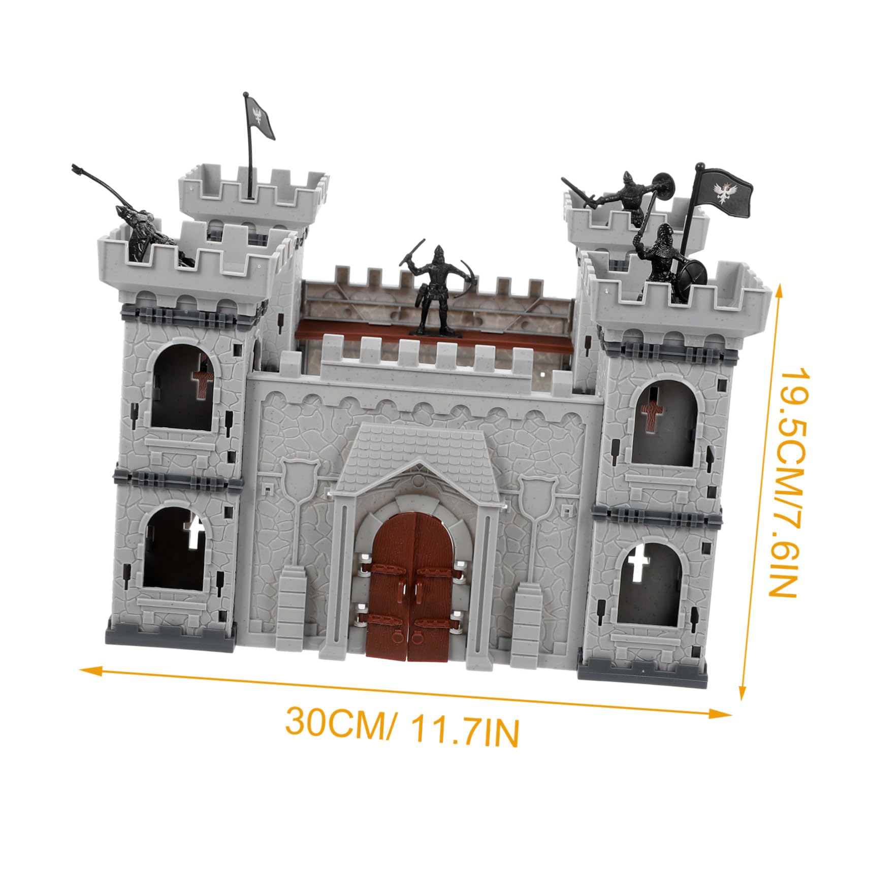 Gatuida Modelo de Equipo Militar de Simulación en Miniatura 1 Set Plástico