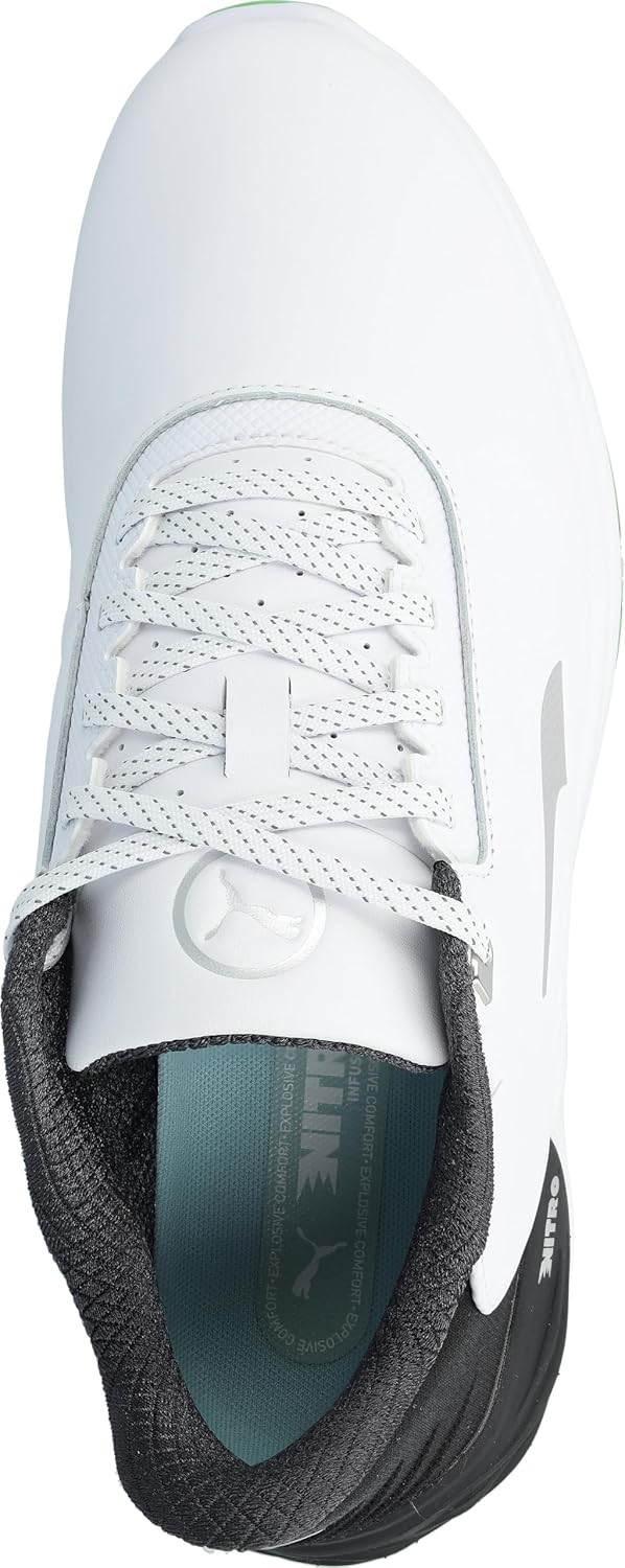 pumagolf Men's PHANTOMCAT Nitro Sneaker, 10 White - Image 5