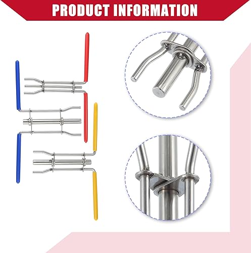 Miniatura 6 de Kit de herramientas de instalación de sellos hidráulicos/herramientas de sellado de pistón de cilindro hidráulico/duradero/metal/1 juego/tono
