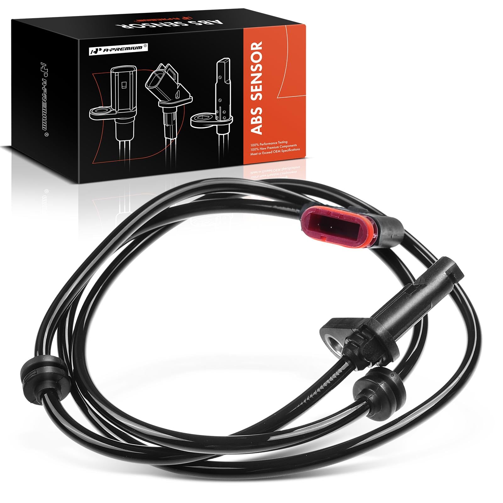 Amazon.com: A-Premium Rear Left or Right ABS Wheel Speed Sensor