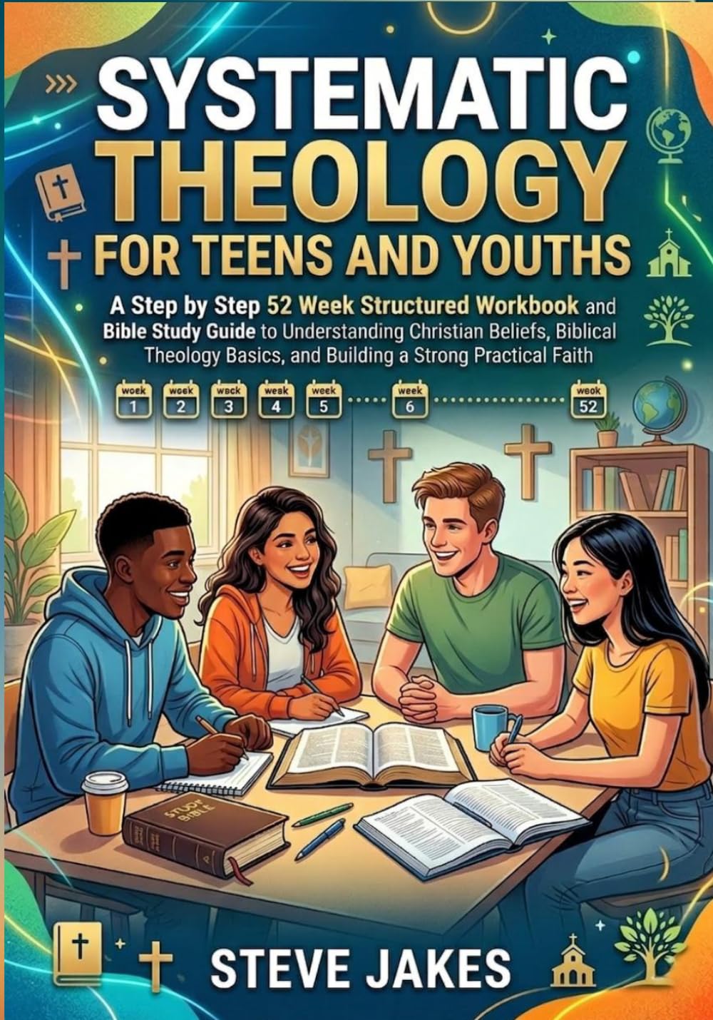 SYSTEMATIC THEOLOGY FOR TEENS AND YOUTHS: A Step by Step 52 Week Structured Workbook and Bible Study Guide to Understanding Christian Beliefs, ... Doctrine Made Simple for Every Age and Stage)