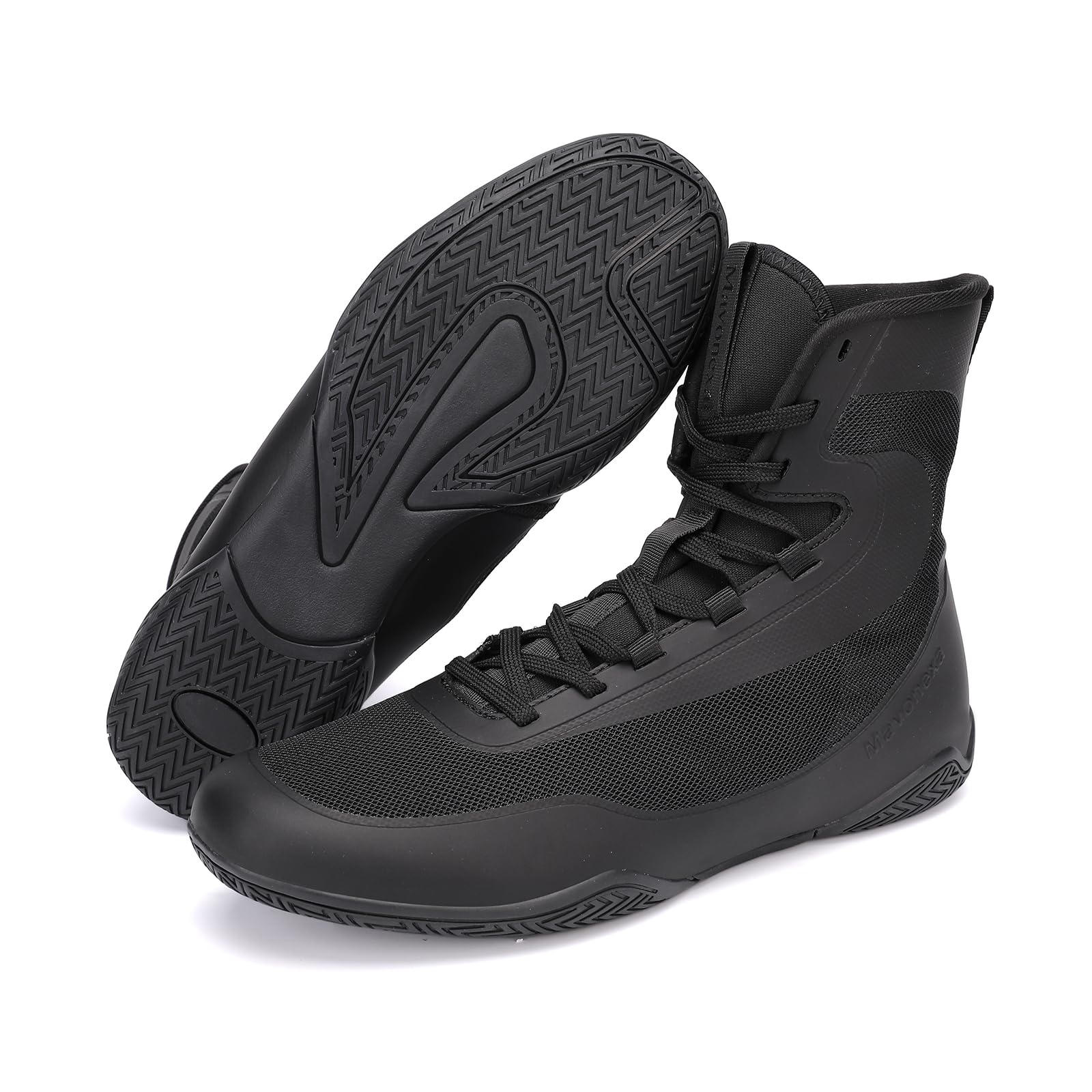 Mens Wrestling Shoes Boxing Shoes Lightweight High Top Non Slip