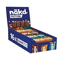 Nākd. Protein Confezione Mista | Barrette Raw | 16 x 45g (720g)