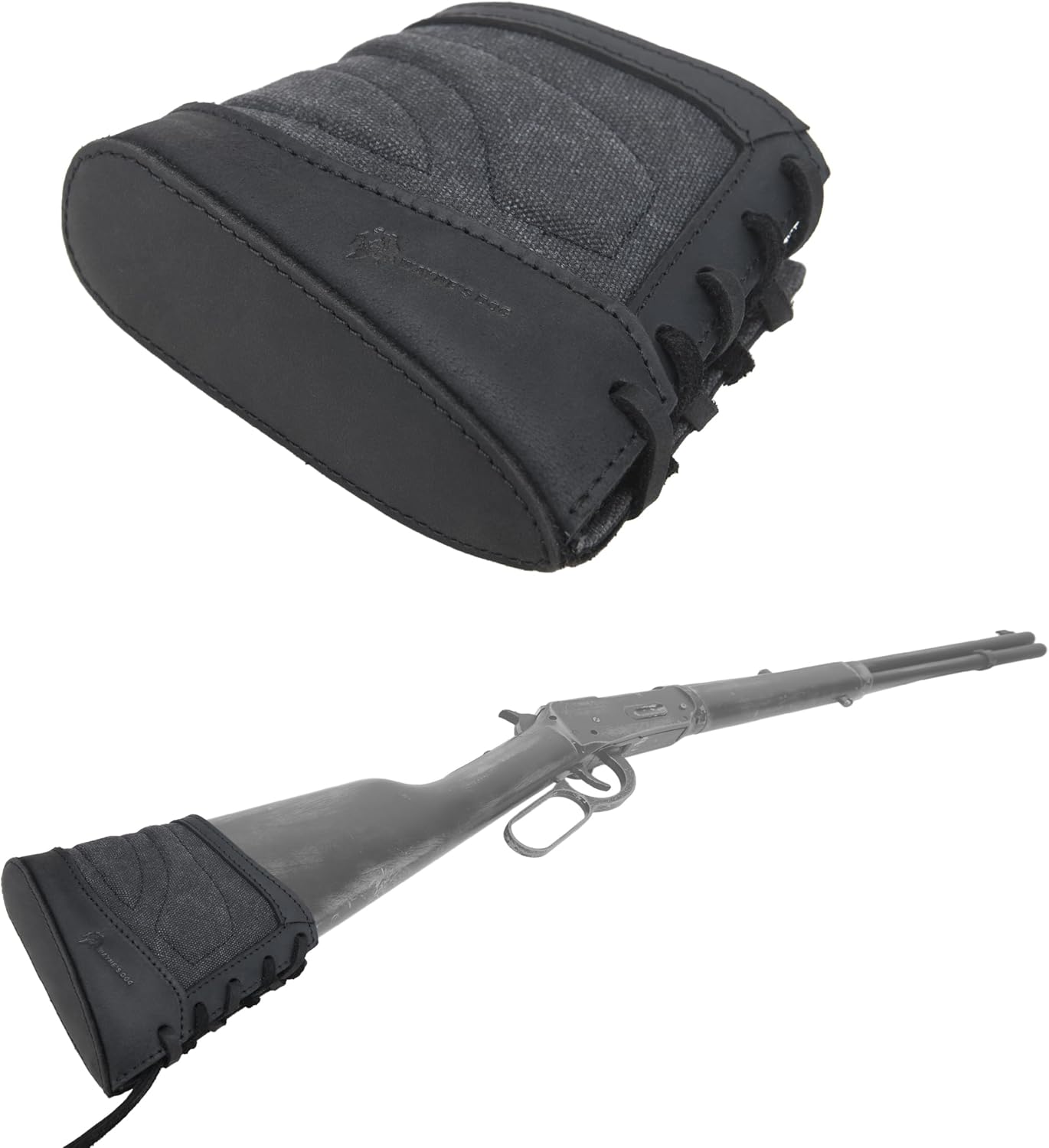 Tas Trost Hunting Rifle Recoil Pad, Suede Leather Shotgun Butt Stock Cover Extention