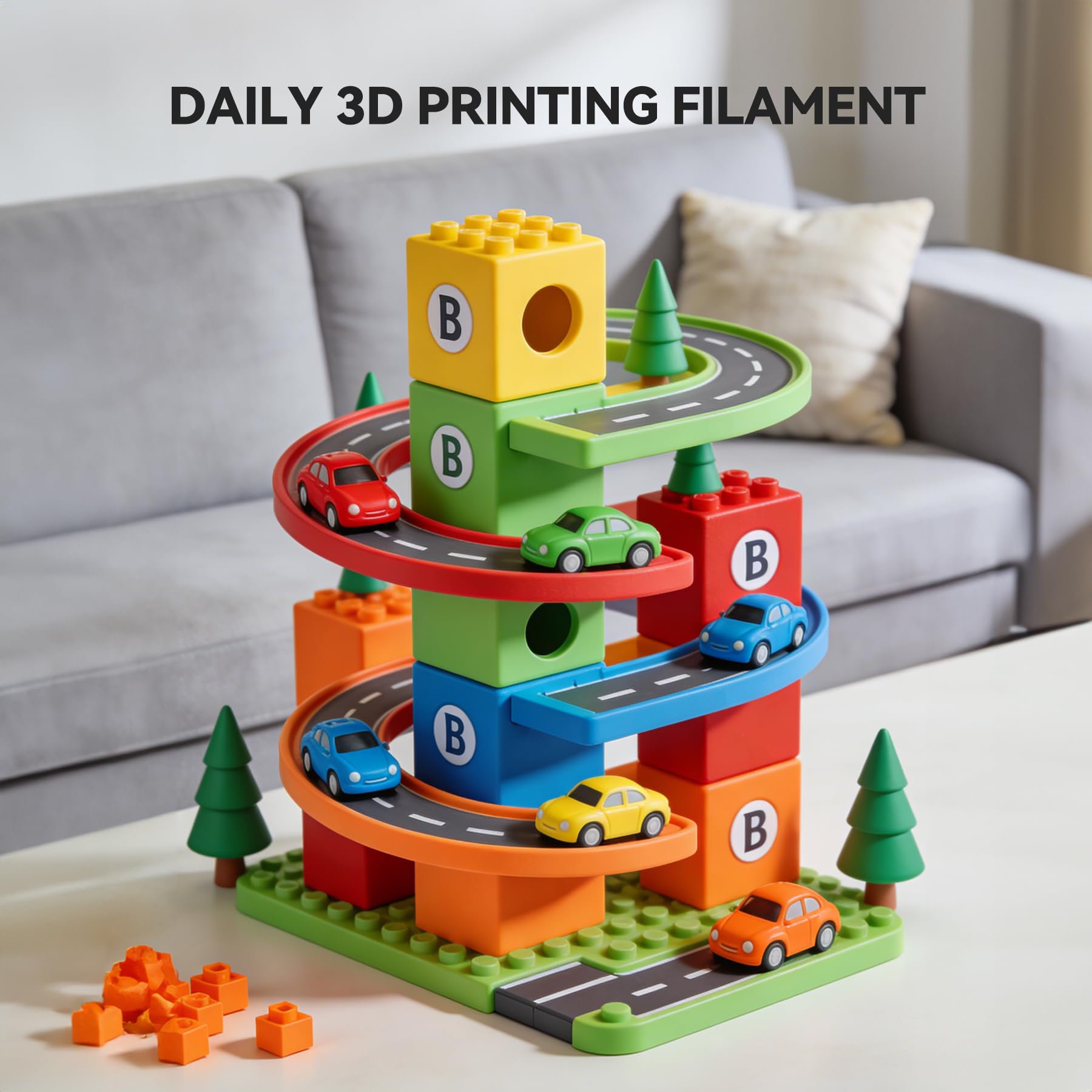 SUNLU PLA+2.0 Filament Refill - 4KG Bundle -9