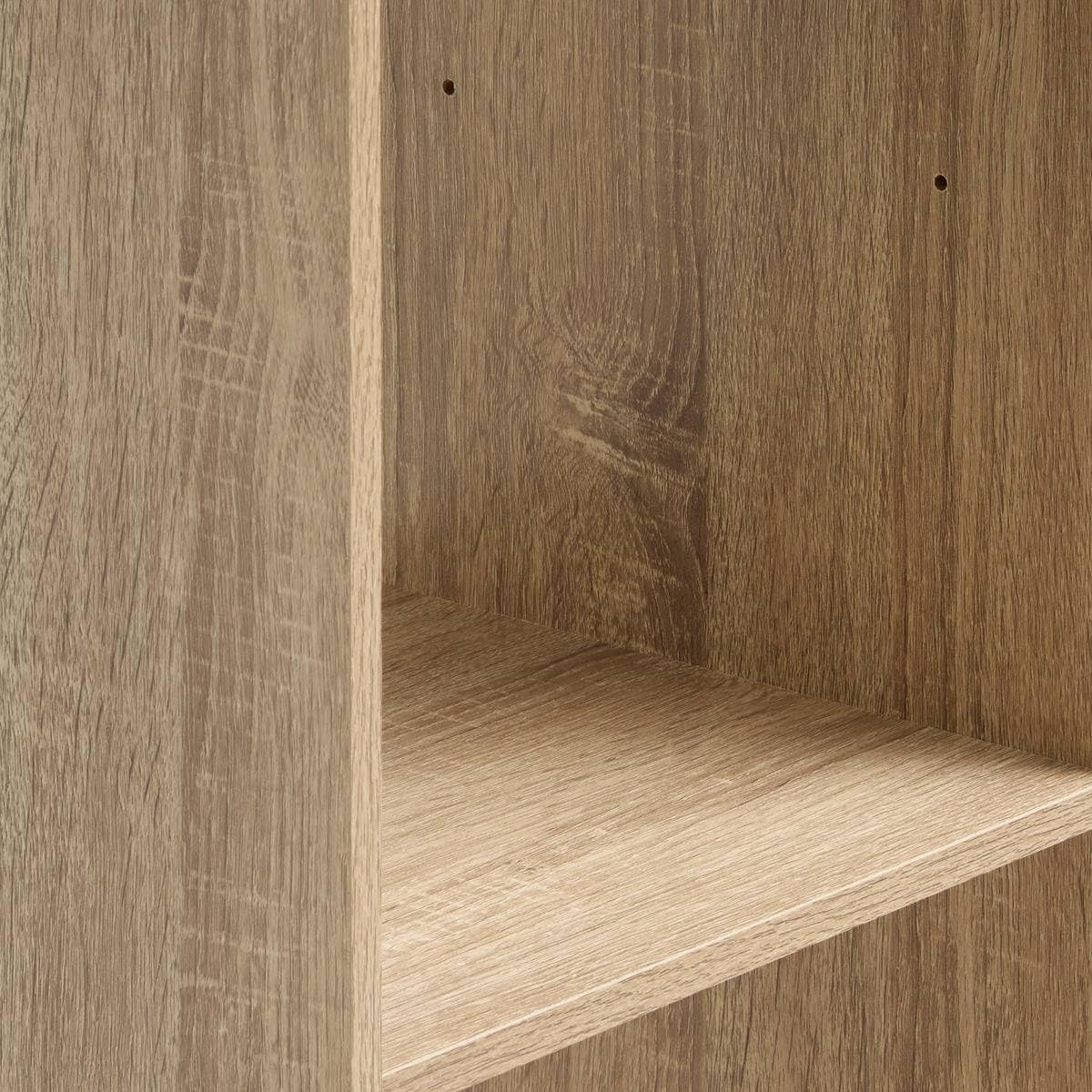 5 Five 83190 Estanteria Madera para 3 Cajas Organizadoras, 34.4x32x100.5 cm, Multicolor