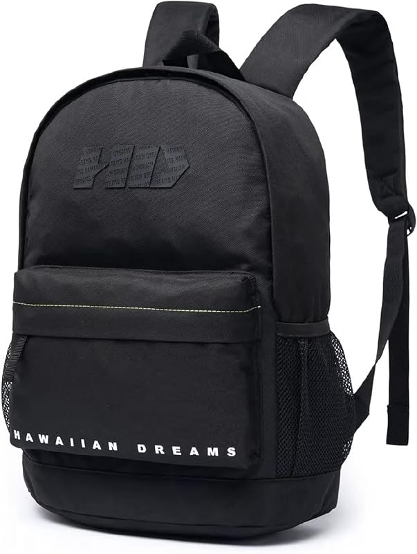Mochila HD0014 Waikiki Hawaiian Dreams Preta em oferta na Shopee