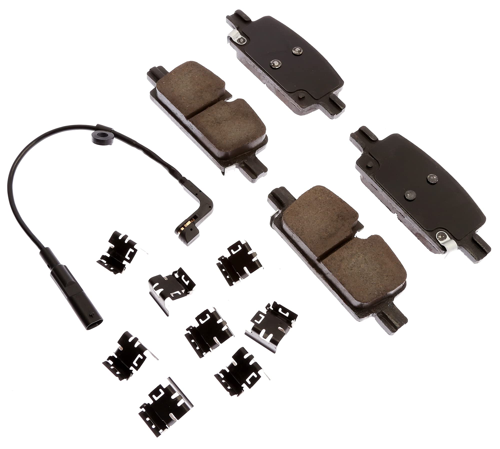Amazon.com: ACDelco Gold 17D2174CH Ceramic Rear Disc Brake Pad Kit 